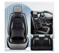 Funda Universal De Cuero Artificial Para Asiento Coche Para Infiniti FX35 ESQ EX25 JX35 M25 M35 QX50 QX56 Q50 QX60 QX70 Q60 Fundas Asientos Coche(Black gery,Luxury)