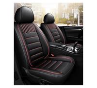 Funda Universal De Cuero Sintético Para Asientos Coche Para Nissan Para Qashqai J10 J11. Accesorios Para El Interior Del Funda Asiento Coche(Black red Standard)