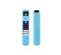 Funda universal de silicona a prueba de golpes de 20,9 x 4,3 x 1,7 cm, compatible con el mando a distancia Tcl Rc902V (Fmr1/Far2/Fmr4) (azul que bril