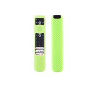 Funda universal de silicona a prueba de golpes de 20,9 x 4,3 x 1,7 cm, compatible con el mando a distancia Tcl Rc902V (Fmr1/Far2/Fmr4) (verde que bri