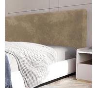 Funda Universal Elástica De Terciopelo para Cabecero - Elegante Protector De Cama A Prueba De Polvo para Camas Matrimoniales, Queen Y King Size. Funda De Sandy Cal King:70.8in