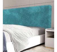 Funda Universal Elástica De Terciopelo para Cabecero - Elegante Protector De Cama A Prueba De Polvo para Camas Matrimoniales, Queen Y King Size. Funda De Sky Blue Cal King:70.8in