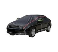 Funda universal for coche, impermeable, for exteriores, Oxford, protección solar, contra la lluvia, los rayos UV, a prueba de polvo y nieve, for SUV y sedán.(Sedan Black)