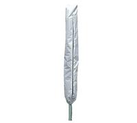 Funda universal impermeable para tendedero giratorio con cremallera, resistente protección anti-UV para secar ropa al aire libre