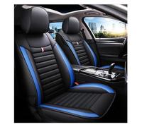Funda Universal para Asiento De Coche Protector De Asiento para para Serie 7 E38 E65 F01 F02 F03 F04 G11 G12 Detalles Interiores Fundas Asientos(Azul Negro)