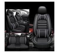 Funda Universal Para Asientos Coche De 5 Plazas Para Civic Para City Para CR-V Para Jazz Para Odyssey Para Vezel Accesorios Interiores Fundas Asientos Coche(Black white Deluxe)