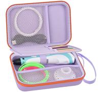 Funda universal para bolígrafo 3D compatible con SCRIB3D P1/Advanced MYNT3D Super/Professional, para bolígrafos de impresora 3D Start+/Flow/Pro y filamento (púrpura)