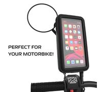 Funda universal para smartphone oxford cliqr para moto repuestos accesorios