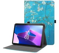 Funda universal para tablet de 9 a 11 pulgadas, funda tipo folio de cuero PU con soporte y múltiples ángulos de visión, con correa de mano para