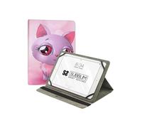 Funda Universal para Tableta - SUBBLIM - 9,6" a 11" - Tres Ángulos de Vista - Elástico Negro