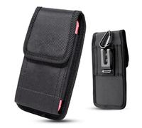 Funda universal para teléfono celular, funda grande de nailon con clip para cinturón, se adapta a la mayoría de teléfonos inteligentes para iPhone, Samsung y más