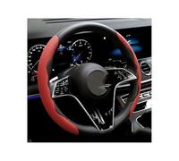 Funda Universal para Volante Coche Antideslizante 38 cm y 15 Pulgadas para Tesla para Model 3 Model para Y Funda Protectora Gamuza Volante 2 mitades Funda Volante Coche(B)