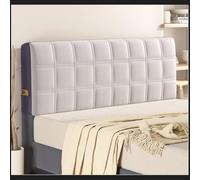 Funda universal tapizada de terciopelo para cama King o individual, antiarañazos, acolchado grueso, color: Tortora B, tamaño: 190 cm