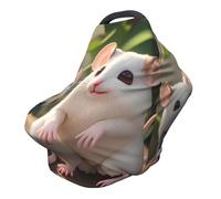 Funda versátil para silla de paseo con estampado completo de ratas madre e hijo, especialmente diseñada para tu bebé