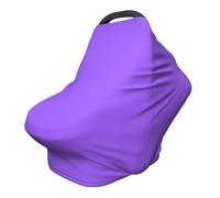 Funda versátil para silla de paseo o lactancia, color morado claro, especialmente diseñada para tu bebé