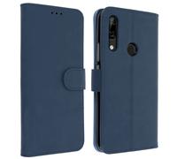 Funda Vintage Huawei P Smart Z y Honor 9X Billetera F. Soporte - Azul oscuro