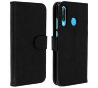 Funda Vintage Huawei P30 Lite Billetera F. Soporte - Negro
