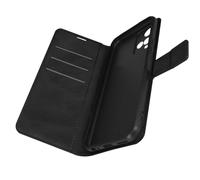 Funda Vivo Y21 / Y21s / Y33s 5G Tarjetero Soporte Vídeo Lengüeta Magnética Negro