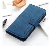Funda Vivo Y36 5G, Funda Vivo Y36 5G con Billetera Plegable, Carcasa Vivo Y36 5G, Azul