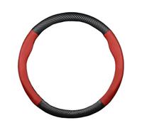 Funda Volante 38 Cm para Accord para Civic CRV XRV para Crown para City para Brio para Jazz para Accord BRV CRV HRV para Odyssey Protector Volante(Rojo)