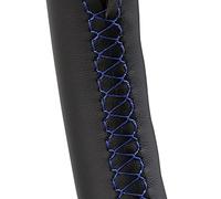 Funda Volante Coche Cubierta Trenzada Personalizada for Volante de Coche for Ford Kuga 2008-2011 for Focus 2 2005-2011 C-MAX Trenza(Blue Line)