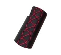 Funda Volante Coche Cuero Cosida A Mano Color Negro para Ford para Ranger para Everest 2022 2023 y 2024 Funda Volante de Coche(Red Thread)