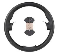 Funda Volante Coche Funda Cuero Volante Coche Personalizada para Ford para Mondeo Mk4 para S-MAX para Focus 3 para Kuga Cubierta del Volante(Beige Thread)