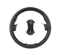 Funda Volante Coche Funda De Cuero para Volante De Coche ara Volvo V40 para XC60 para S60 LV60 S80L Cubre Volante Coche(Black)