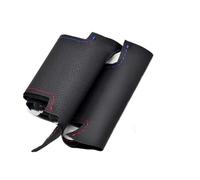 Funda Volante Coche Funda de Cuero Volante para Toyota para RAV4 para Celica para Lexus IS200/300 1999 2000 2001 2002 2003 2004 2005 Volante Coche(Blue and Red Thread)