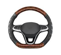 Funda Volante Coche Funda para Volante Coche En Forma D para Golf 7 8 para Polo 2014-2021 para Scirocco para Jetta 6 2017-2021 para Santana 2016-2021(Beige)