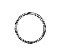 Funda Volante Coche Funda Para Volante De Coche, Diseño Pata Gallo, Elástica, Algodón, Para Todas Las Estaciones, Antideslizante, Creativa Cubre Volante(1pcs)