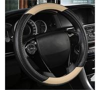 Funda Volante Coche Funda Volante Coche 37-38Cm 15" para Accord para Amaze para Brio para City para Grace para Jazz para Insight para Inspire para Legend N-Box Cubre Volante Auto(Beige)