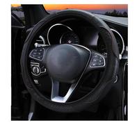 Funda Volante Coche Funda Volante Coche Cuero Transpirable para Daihatsu para Sirion para Charade para Terios para Feroza Funda Antideslizante A Prueba Polvo Cubrevolante(Black)