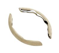 Funda Volante Coche Funda Volante Cuero Antideslizante para Fiat para 500 2007 2022 para 500e 2020 2021 para 500L 2014 2018 para 500X 2015 2022(Beige)