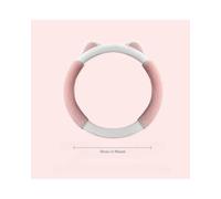 Funda Volante Coche Funda Volante Felpa Cómoda Cálida Con Estampado Dibujos Animados Impermeable Antideslizante Universal Para Ruedas 14,57 A,96 Pulgadas Cubre Volante(E)