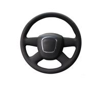 Funda Volante Coche Funda Volante Microfibra Coche Hecha A Mano Para Modelos Antiguos Para A4 B7 B8 A6 C6 2004-2011 Para Q7 2005-2011 Para Q5 2008-2012 Cubre Volante(Green Thread)