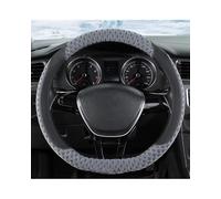 Funda Volante Coche Funda Volante Piel Sintética Con Tejido 3D Refrescante Cómoda Transpirable Antideslizante Para Usar En Todas Las Estaciones Cubre Volante(Gray O shape)