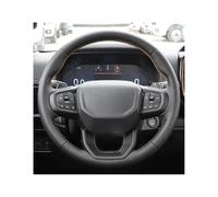 Funda Volante Coche Funda Volante Transpirable Antideslizante Para Ranger Para Wildtrak Para T9 2022-2025 Protector Volante(Blue Thread)