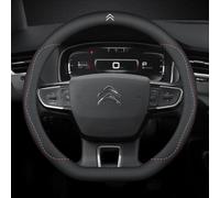 Funda Volante Coche para Citroen Ami 2020-2022 2023, Cubre Volante Coche Elástica y Antideslizante Accesorios Coches Interior Decoracion Cubierta Ideas Regalos,A