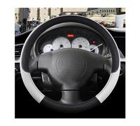 Funda Volante Coche para Citroen C3 para C3 para Picasso para Aircross para Pluriel DS3 DS5 Protector para Volante Coche(O Shape White)