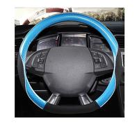 Funda Volante Coche para Citroen C3-XR C4 para Elysee DS3 DS4 DS5 DS6 DS7 DS9 Protector para Volante Coche Accesorios para Automóviles(Azul)