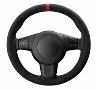 Funda Volante Coche para Coser, Ajuste Universal 37-38 cm, Antideslizante y Transpirable, Kit con Aguja e Hilo, Acabado Premium - AMT DRIVE