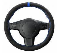 Funda Volante Coche para Coser, Ajuste Universal 37-38 cm, Antideslizante y Transpirable, Kit con Aguja e Hilo, Acabado Premium - AMT DRIVE