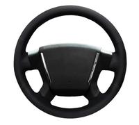 Funda Volante Coche para Dodge para Avenger SXT 2006 2007 2008 2009 2010 Funda para Volante De Cuero Artificial Negro Cosida A Mano Volante Transpirable(Gray Thread)