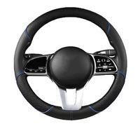 Funda Volante Coche para Ford Kuga/Kuga PHEV/Kuga EV, Cubierta de Volante Transpirable y Antideslizante Diseño Cosido A Mano Accesorio Interior,O-B