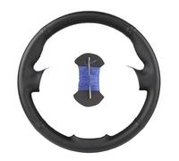 Funda Volante Coche para Ford para Kuga para Focus 2 para C-MAX 2005 2006 2007 2008 2009 2010 2011 Cuero. Volantes de Coche(Azul)