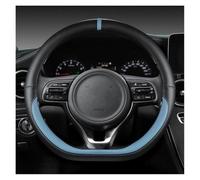 Funda Volante Coche, para Ford Puma 2020-2024 2025 Cubierta Volante Coche Antideslizante Transpirable Funda Protectora del Volante,A