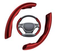 Funda Volante Coche, para Ford Ranger Ranger Raptor Ranger XL Raptor 2024 2025 Antideslizante Ultraligeras Cubierta del Volante Segmentado Interior Accesorios,A