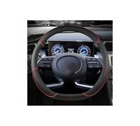 Funda Volante Coche Para Hyundai Para Tucson 2021 2022 Para NX4 Para Elantra 2020 Para Sonata Para 10th 2020 2021 2022 Funda Antideslizante Para Volante Coche Protector Volante(RED D SHAPE)