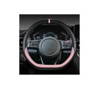 Funda Volante Coche Para Kia Para Sportage Para Sid Para Rio 3 Para Soul Para Sportage Para Ceed Para Sorento Para Cerato K2 KX3 KX5 2022 Funda Volante En Forma D 38 Cm Volante Coche(PINK D SHAPE)